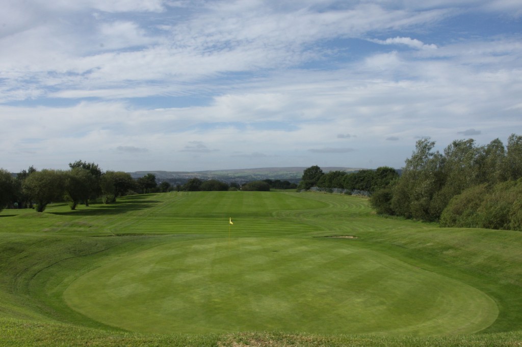 Golf course green